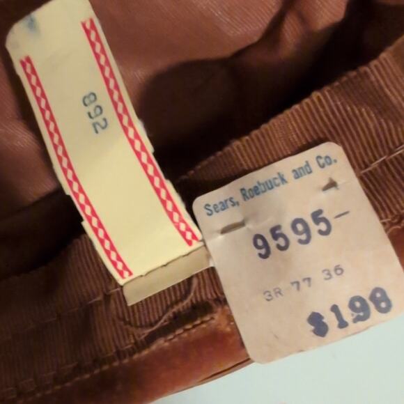 Elegant Vintage Brown/Rust Velour Beret with Black Pom Pom NWT - Picture 7 of 8